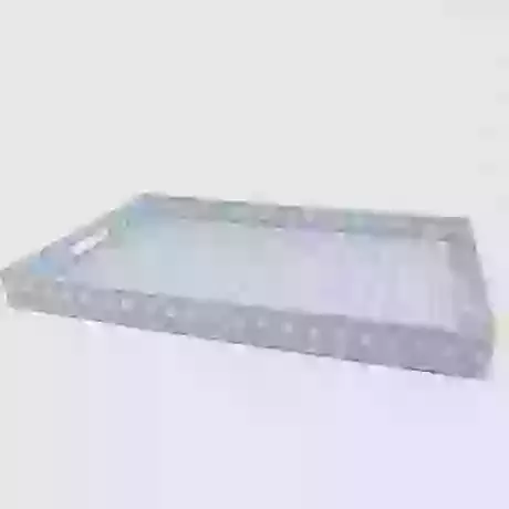 Bue Cane Vanity Tray